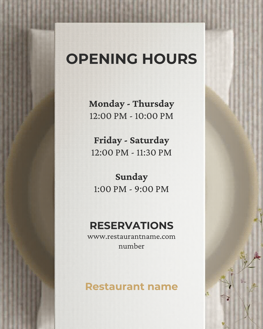 Restaurant Business Marketing Template Pack
