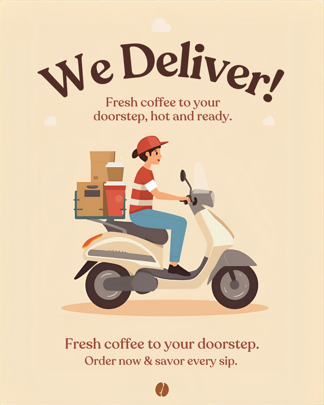 Coffee Canva Templates for Social Media - Editable Instagram Posts