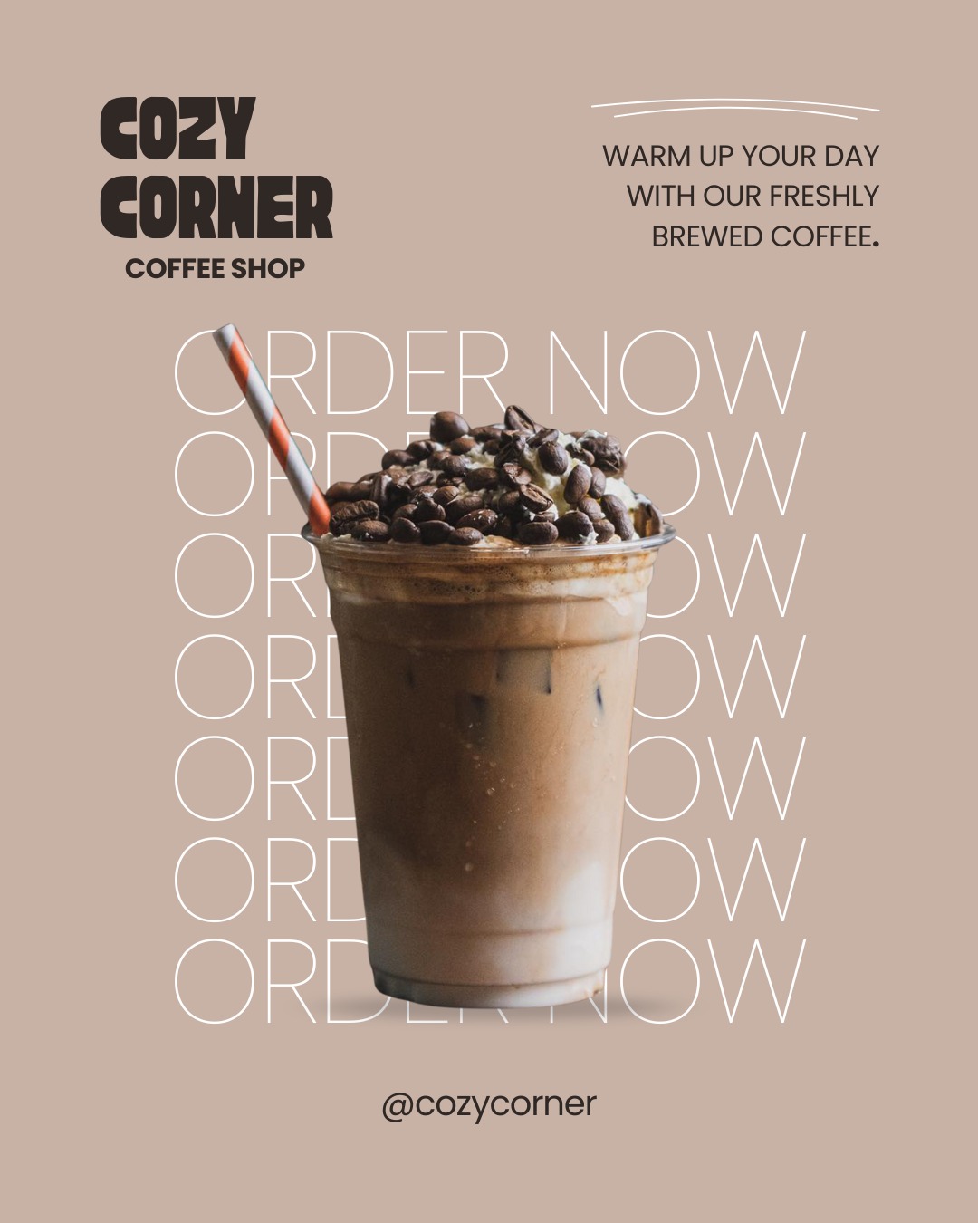 Coffee Canva Templates for Social Media - Editable Instagram Posts